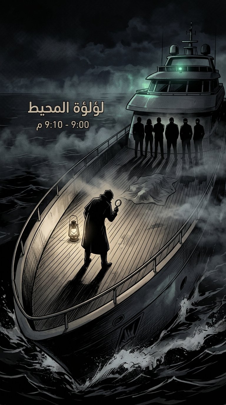غلاف قضية جريمة في اليخت المعزول