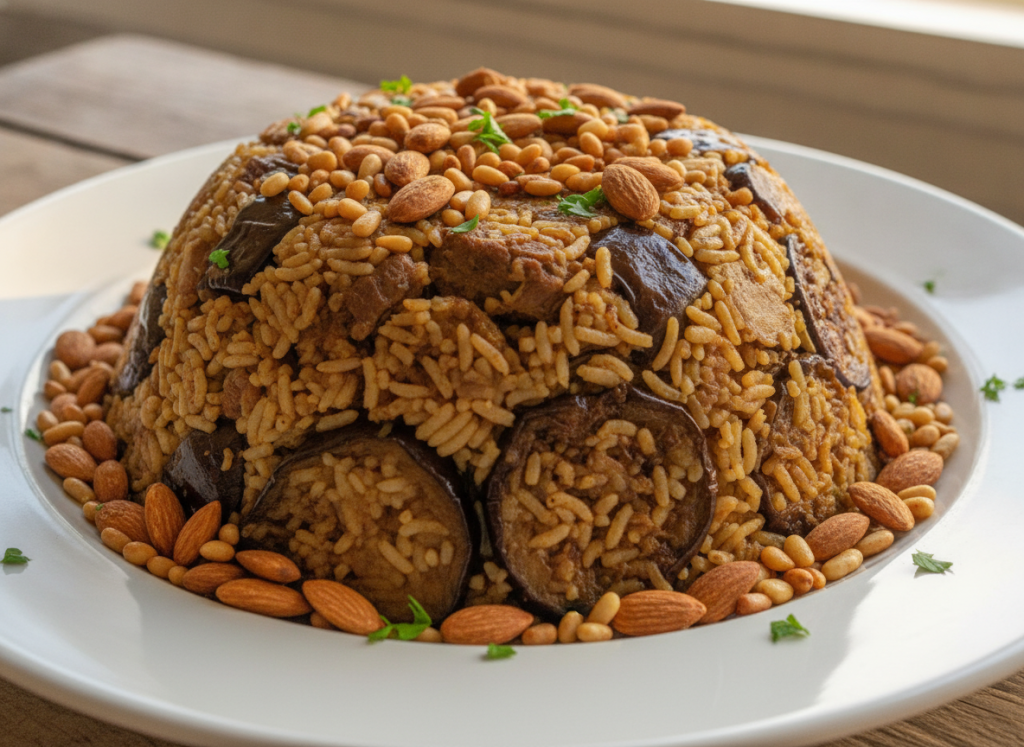 مقلوبة الباذنجان